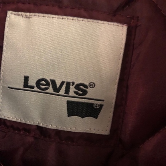 Levi’s faux sherpa zip front bomber jacket womens size XS - Picture 8 of 9